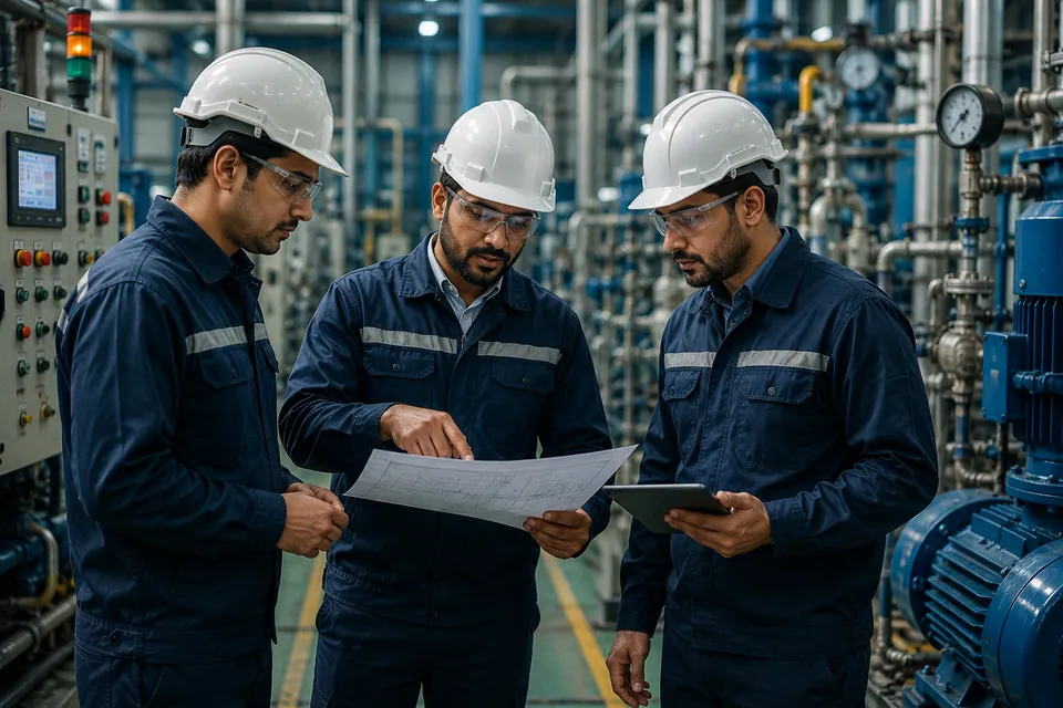 General contracting: site activity